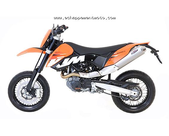 echappement moto KTM 690 SMC bos echappement moto KTM 690 SMC bos